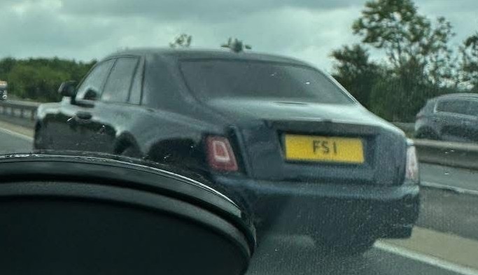 UK Number Plate FS 1